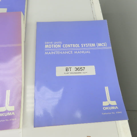 Okuma MX-45 VA/VAE MX-45VB/VBE Operator Maintenance Electrical Manuals Library