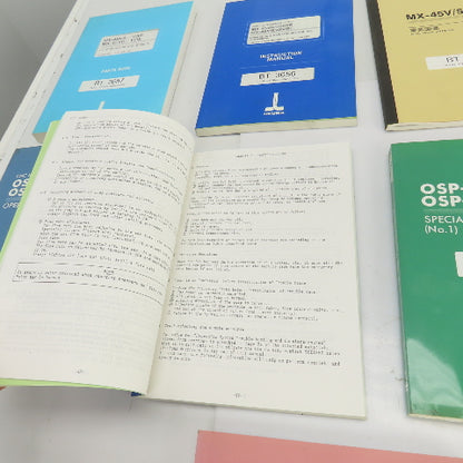 Okuma MX-45 VA/VAE MX-45VB/VBE Operator Maintenance Electrical Manuals Library