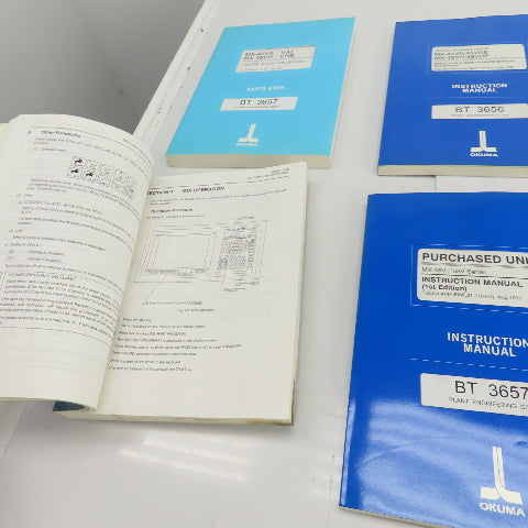 Okuma MX-45 VA/VAE MX-45VB/VBE Operator Maintenance Electrical Manuals Library