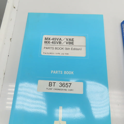 Okuma MX-45 VA/VAE MX-45VB/VBE Operator Maintenance Electrical Manuals Library