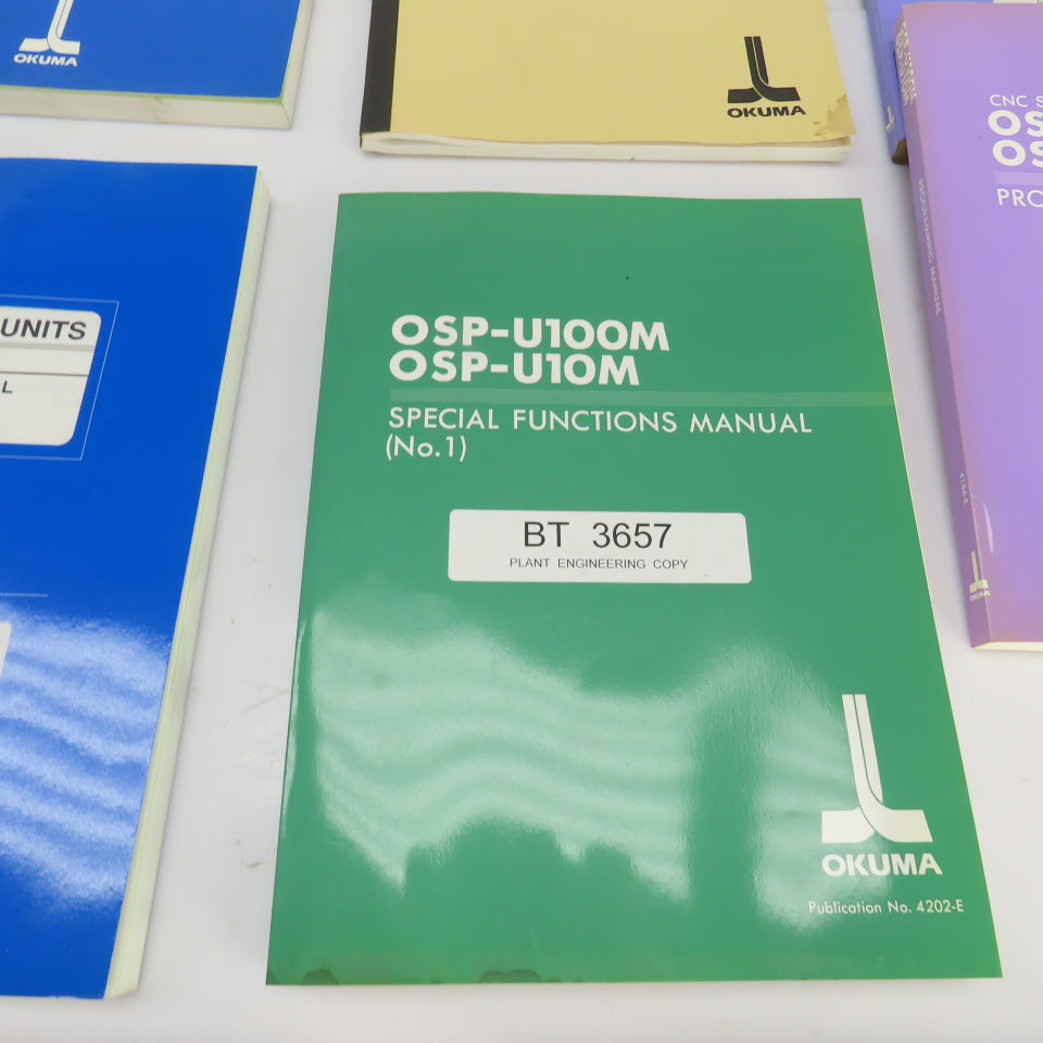 Okuma MX-45 VA/VAE MX-45VB/VBE Operator Maintenance Electrical Manuals Library