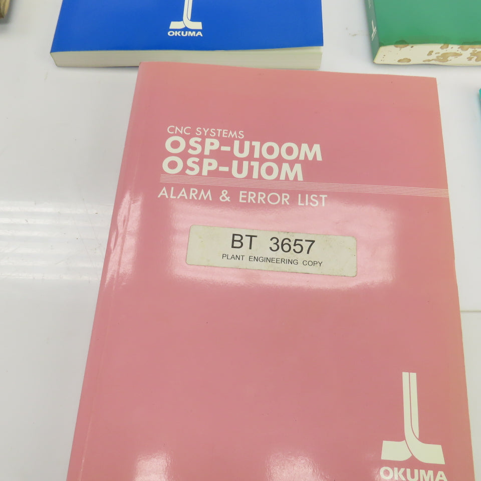 Okuma MX-45 VA/VAE MX-45VB/VBE Operator Maintenance Electrical Manuals Library