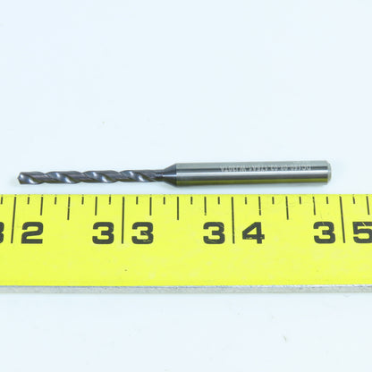 Walter DC150-08-08.175A1-WJ30TA 1/8" Carbide Drill Bit Coolant Thru 15/64" Shank