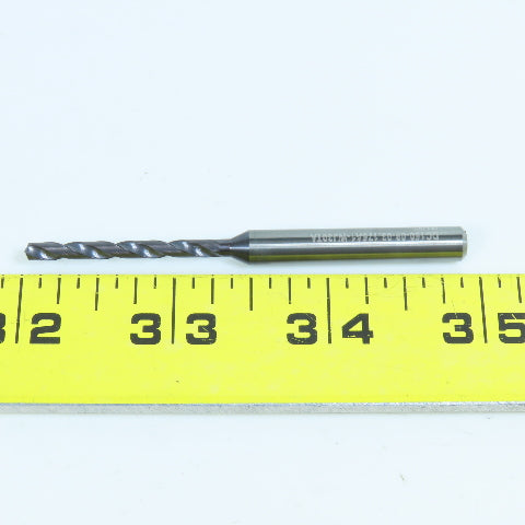 Walter DC150-08-08.175A1-WJ30TA 1/8" Carbide Drill Bit Coolant Thru 15/64" Shank