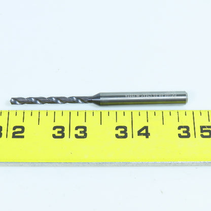 Walter DC150-08-08.175A1-WJ30TA 1/8" Carbide Drill Bit Coolant Thru 15/64" Shank