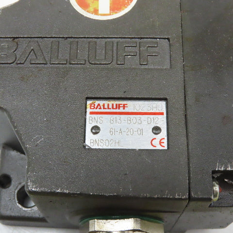 Balluff BNS 813-B03-D12 3 Position Limit Switch 240V Chisel Tip