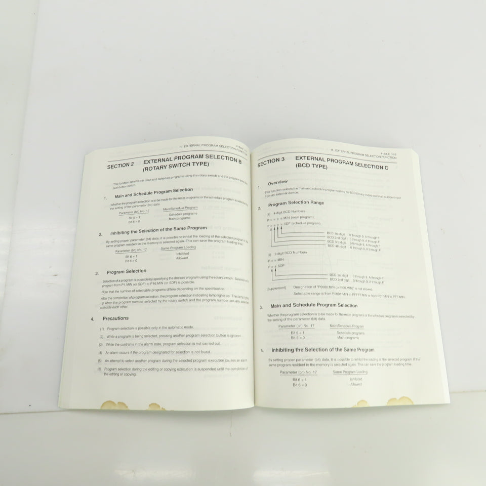 Okuma OSP-U100 OSP-U10 Special Functions No. 2 Publication No. 4188-E