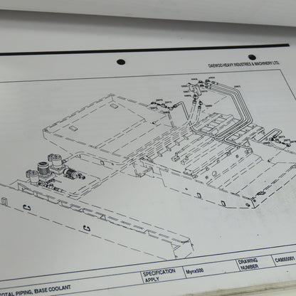 Doosan  AV5EPLE4A Mynx 500 Mynx 540 DMV 4020 DMV 4020d Parts Book