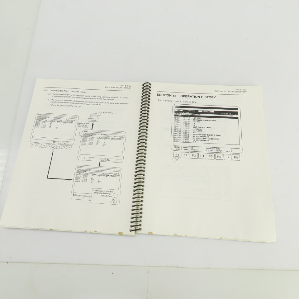 Okuma OSP-U100 OSP-U10 Instruction Manual Publication No. 4201-E (SE34-007-R1