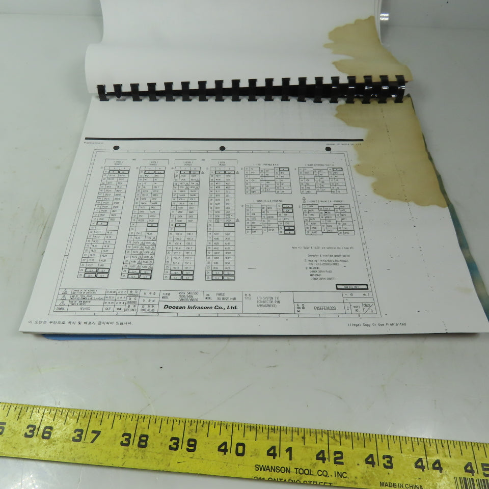 Doosan  Electrical Circuit Diagrams Mynx 500/550/650/540s Ace-VM410/510/640