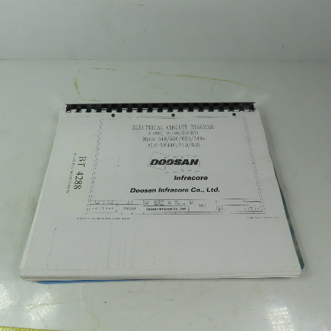 Doosan  Electrical Circuit Diagrams Mynx 500/550/650/540s Ace-VM410/510/640