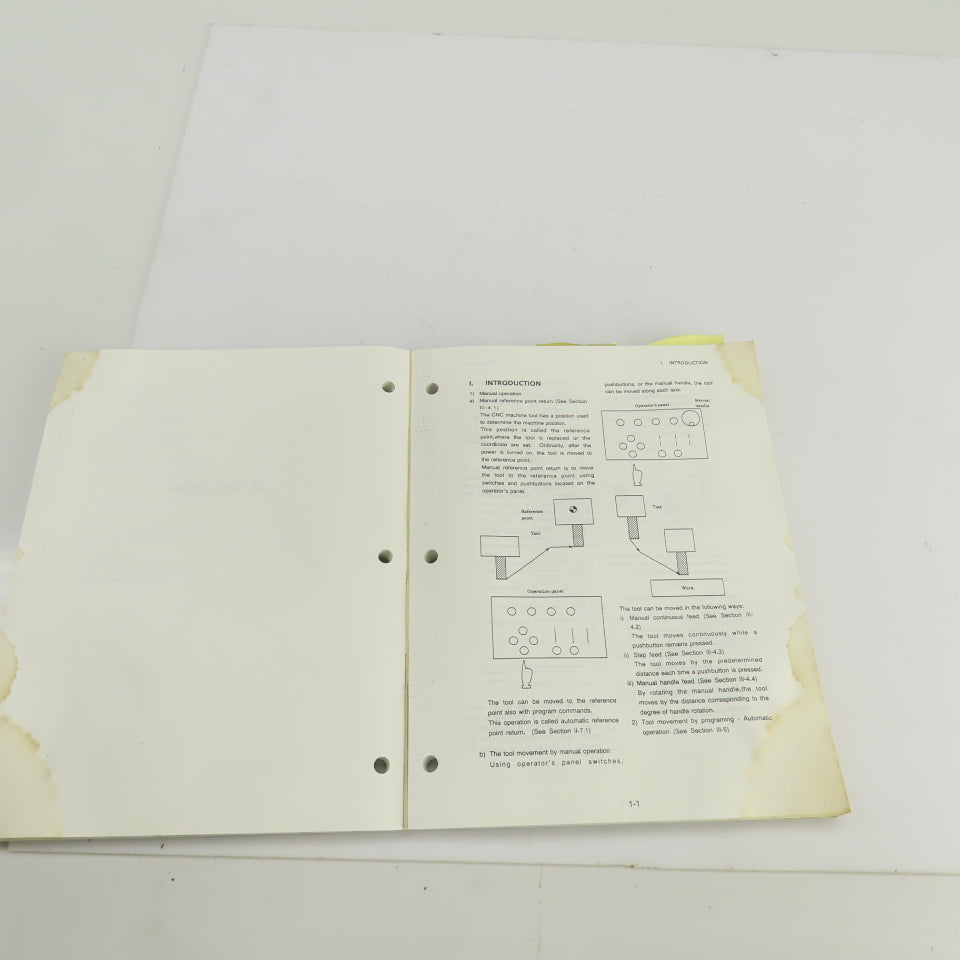 General Numeric 0MC 00MC 61404E/01 Operator Manual