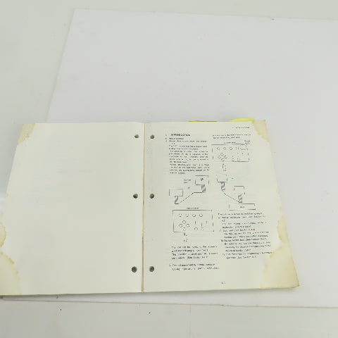 General Numeric 0MC 00MC 61404E/01 Operator Manual