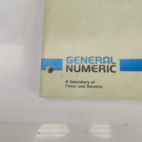 General Numeric 0TC / 0TF / 0TTC-0MC / 0MF 61395E/01 Maintenance Manual