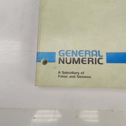 General Numeric 0TC / 0TF / 0TTC-0MC / 0MF 61395E/01 Maintenance Manual