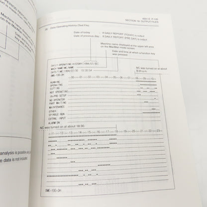 Okuma OSP-U100M OSP-U10M CNC Machining Center MAC MAN Instruction Manual
