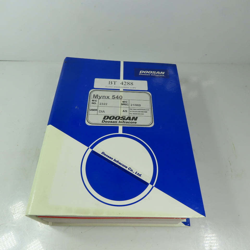 Doosan Mynx 540 Safety/Instruction & Parts Manual