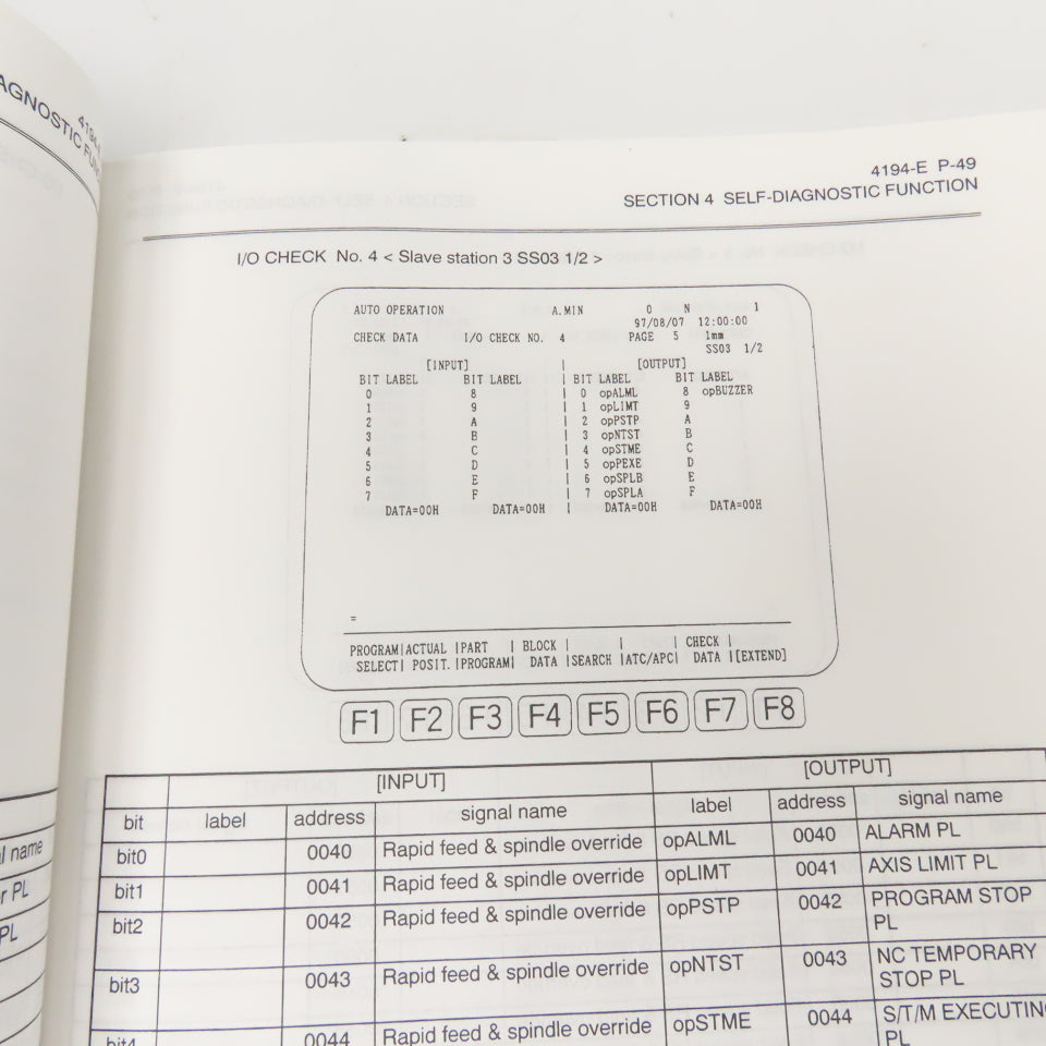 Okuma OSP-U100M OSP-U10M CNC Machining Center MX-V Series Maintenance Manual