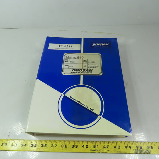 Doosan Mynx 540 Electric & Ladder Diagrams Manual