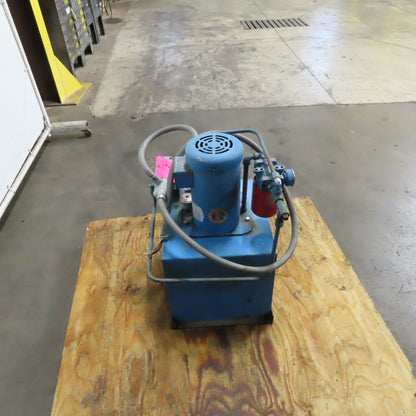 Vickers 02-117897 3HP 12 Gallon Hydraulic Power Unit 230/460V 3PH