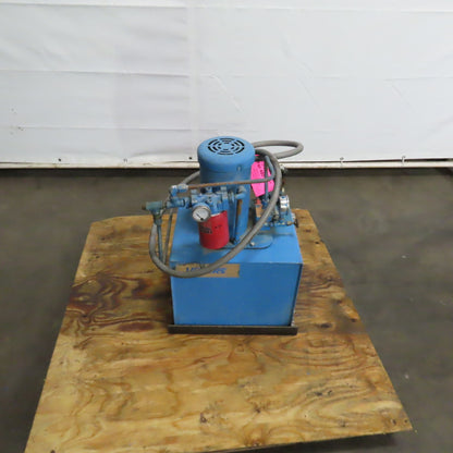Vickers 02-117897 3HP 12 Gallon Hydraulic Power Unit 230/460V 3PH