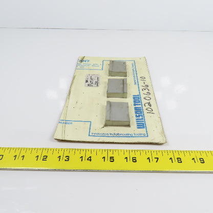 Wilson Tool 1020636-10 13439 3-1/2 Thick Cluster RT 1.500 x 0.375 Lot Of 3