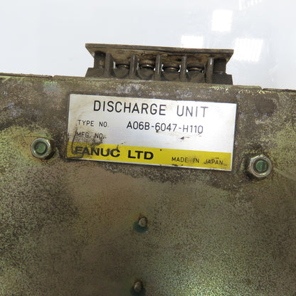 Fanuc A06B-6047-H110 Discharge Unit