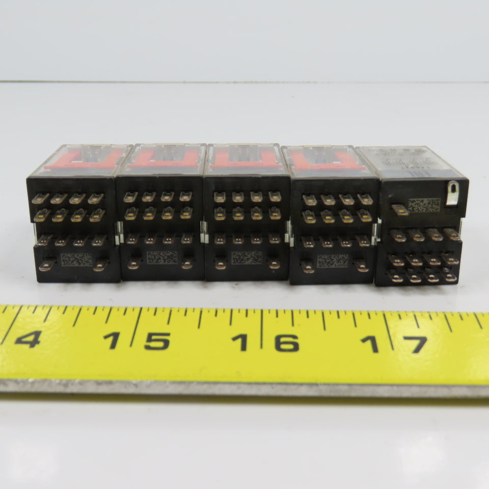 Omron MY4 24VDC General Purpose Relay 14 Pin Lot Of 5