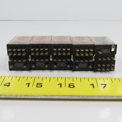 Omron MY4 24VDC General Purpose Relay 14 Pin Lot Of 5