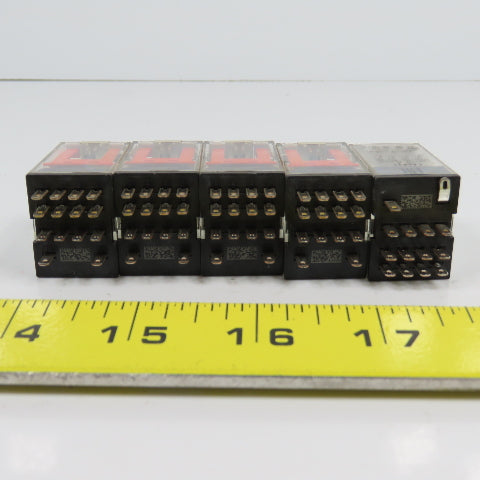 Omron MY4 24VDC General Purpose Relay 14 Pin Lot Of 5