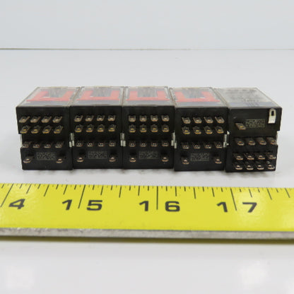 Omron MY4 24VDC General Purpose Relay 14 Pin Lot Of 5