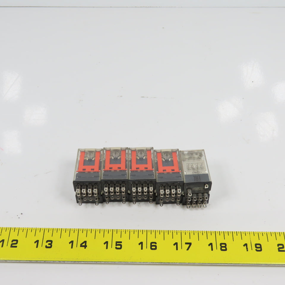 Omron MY4 24VDC General Purpose Relay 14 Pin Lot Of 5