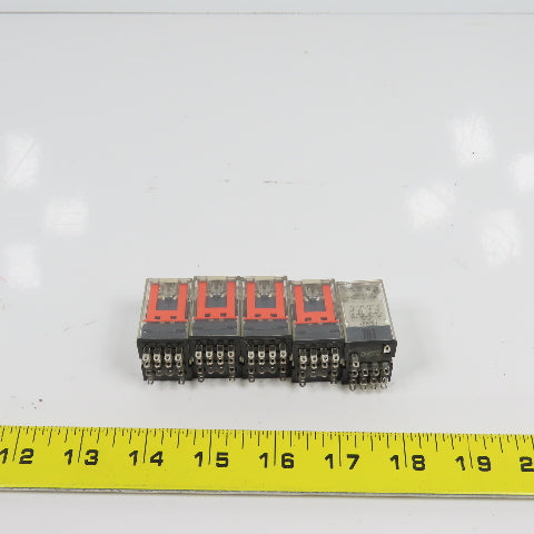 Omron MY4 24VDC General Purpose Relay 14 Pin Lot Of 5