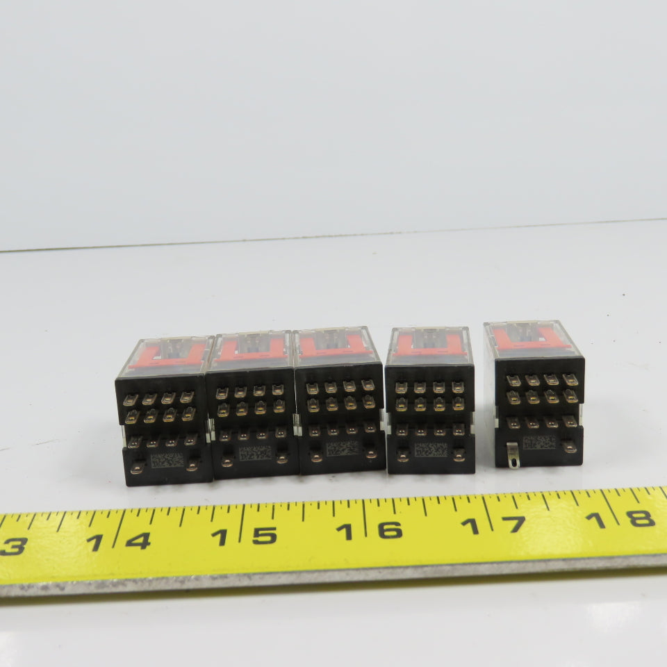 Omron MY4 24VDC General Purpose Relay 14 Pin Lot Of 5