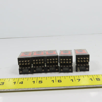 Omron MY4 24VDC General Purpose Relay 14 Pin Lot Of 5