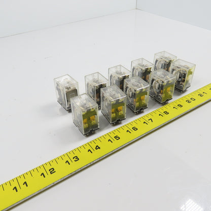 Omron LY2 24VDC General Purpose Relay 12A 1/2HP 8 Pin Lot Of 10