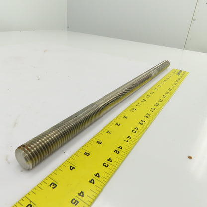 1"-8 Full Threaded Rod 21" OAL