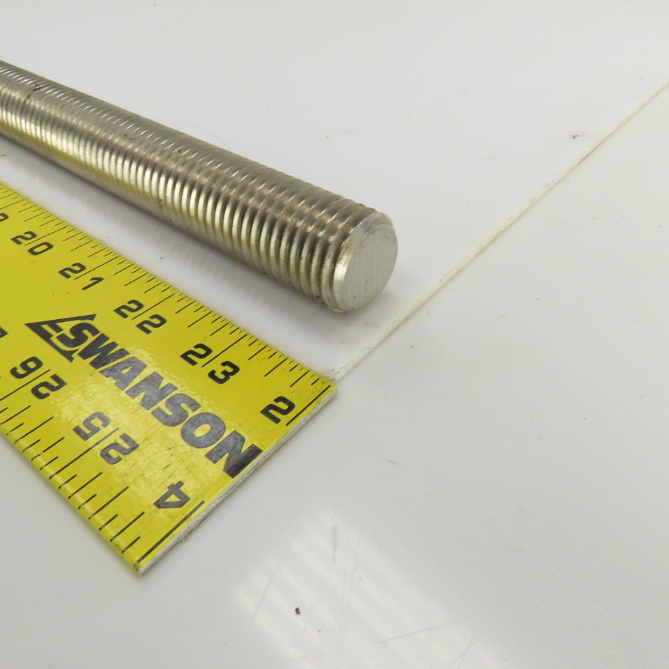 1"-8 Full Threaded Rod 21" OAL