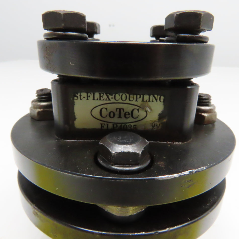 Cotec FLP4035 Flexible Disc Coupling 1-1/8" x 1-3/8" Shaft Adaptor