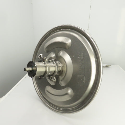 55 Gallon Barrel 316L Stainless Steel Agitator Mixer 3/4" Direct Drive No Motor