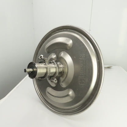 55 Gallon Barrel 316L Stainless Steel Agitator Mixer 3/4" Direct Drive No Motor