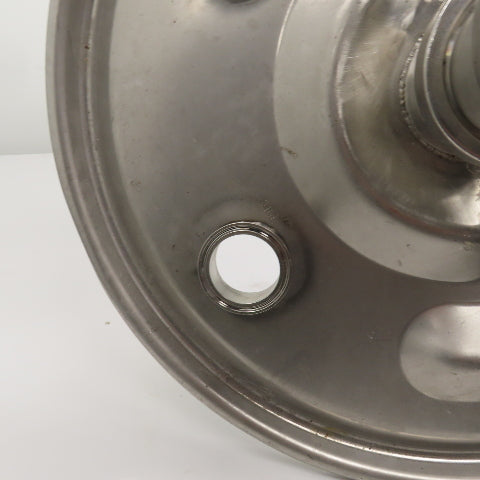 55 Gallon Barrel 316L Stainless Steel Agitator Mixer 3/4" Direct Drive No Motor