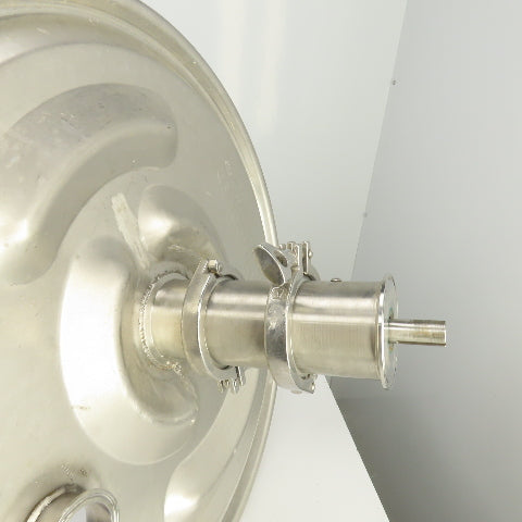 55 Gallon Barrel 316L Stainless Steel Agitator Mixer 3/4" Direct Drive No Motor