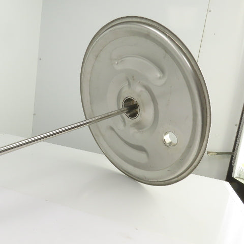 55 Gallon Barrel 316L Stainless Steel Agitator Mixer 3/4" Direct Drive No Motor