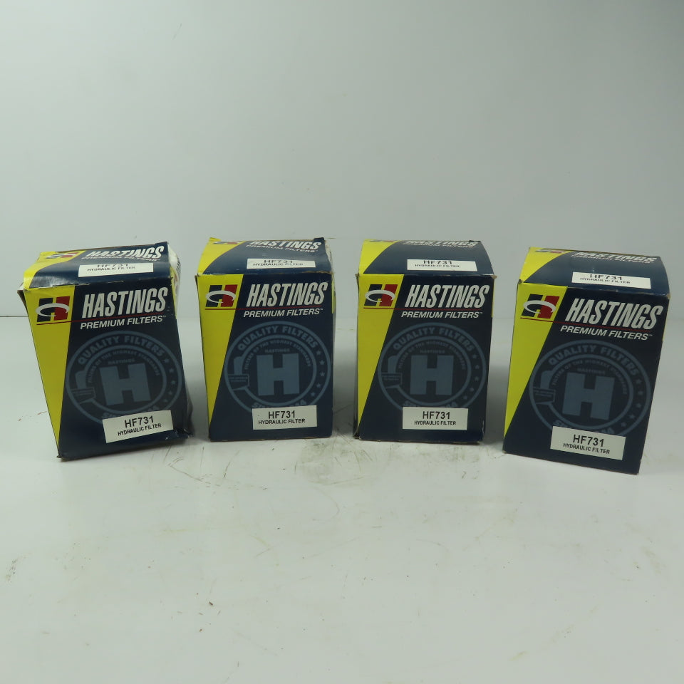 Hastings HF731 Spin-on Hydraulic Filter Baldwin Cross BT839-10 Lot of 4