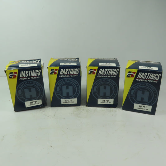 Hastings HF731 Spin-on Hydraulic Filter Baldwin Cross BT839-10 Lot of 4