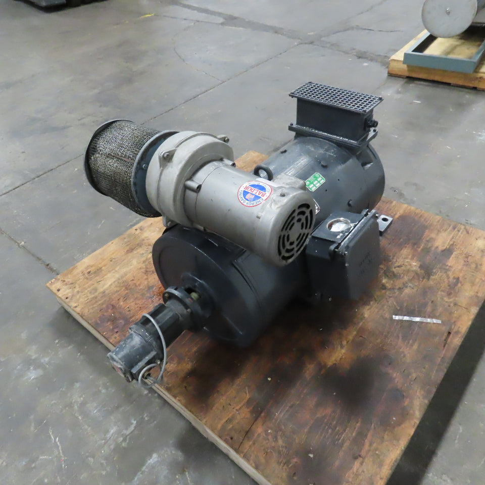 Sicme Motori C19LN-BPVA-B3 440V DC Motor 2500TPF 75CAV W/ Cooling & Tach