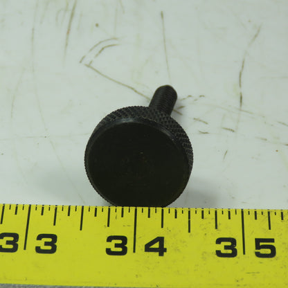Jergens Steel Thumb Screw 1/4-20 Knurled Head 1 Head Dia 1-13/16 OAL Lot /10"