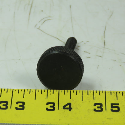 Jergens Steel Thumb Screw 1/4-20 Knurled Head 1 Head Dia 1-13/16 OAL Lot /10"