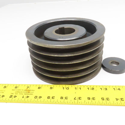 5V180X5 5 Groove 5V Profile V-Belt Pulley 7" OD x 4" Wide 1-7/8" Bore
